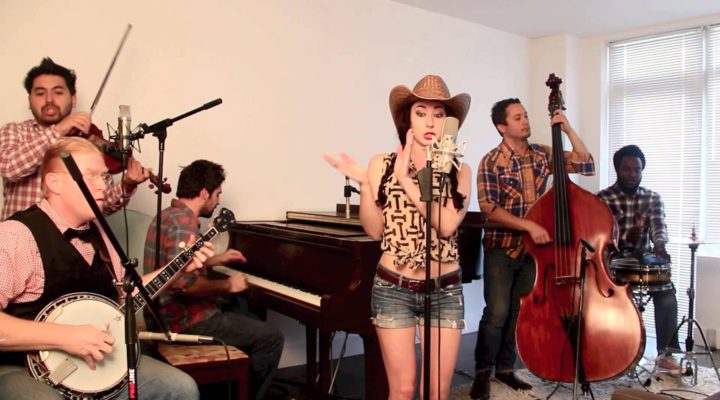 Blurred Lines — Vintage «Bluegrass Barn Dance» Robin Thicke Cover